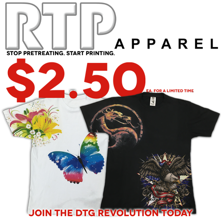 Join the DTG Revolution with RTP Apparel