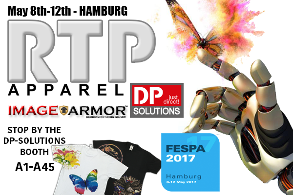 2017 Hamburg FESPA Image Armor RTP Apparel